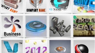تصميم لوجو ثلاثي الأبعاد عبر الإنترنت: ابتكار فريد يبرز هوية علامتك التجارية
